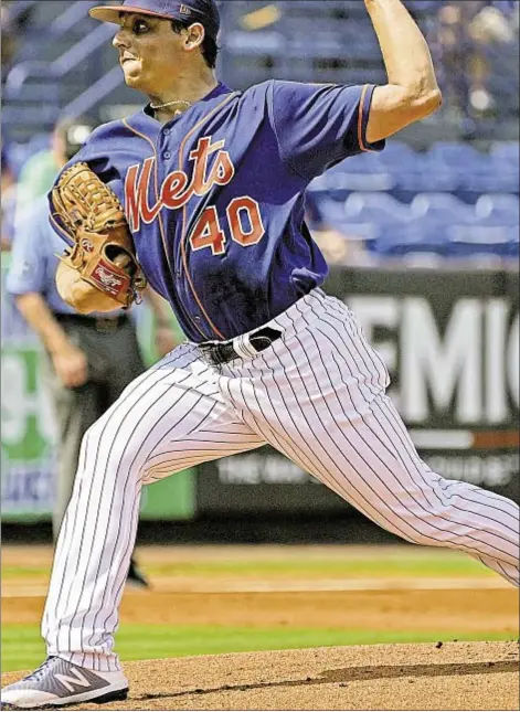  ?? USA TODAY ?? The Mets didn’t break the bank to get a free agent pitcher in this slow market, instead choosing Jason Vargas, and they’re now banking on the soft-throwing lefty to fool hitters with the velocity change from the rotation’s more powerful arms.
