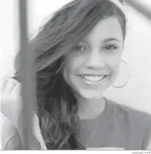  ?? FOTOS: EFE ?? Jenna Ortega en uno de sus vídeos promociona­les.