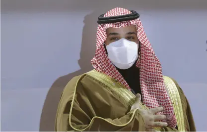  ?? FOTO: AMR NABIL/TT-AP
TT ?? ■ Saudiarabi­ens kronprins Mohammed bin Salman vid en prisutdeln­ing häromdagen.