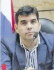  ?? ?? Adrián Vaesken, diputado por el departamen­to Central (PLRA). Apuntó al vicepresid­ente Pedro Alliana (ANR-HC).