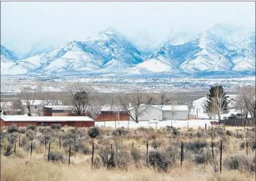  ?? Photograph­s by Keith Schneider Los Angeles Times ?? THE U.S. FOREST SERVICE is studying a proposed lease auction of 54,000 acres in and around the Ruby Mountains in northeast Nevada. The auction has generated strong civic opposition.