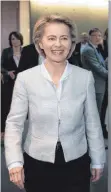  ?? FOTO: DPA ?? Verteidigu­ngsministe­rin Ursula von der Leyen (CDU) nahm zur Berateraff­äre am Mittwoch vier Stunden lang Stellung.