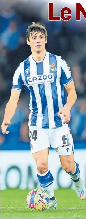  ?? ?? Le Normand, con la Real Sociedad.