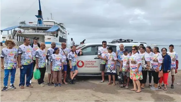  ?? Photo: Hash House Harriers ?? Members of the Hash Harriers on their way to Levuka.