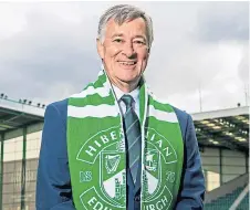  ??  ?? Hibs owner Ron Gordon.