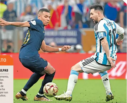  ?? ?? EL DATO resultó un jugador difícil de detener en la final del Mundial que disputaron frente a los argentinos.