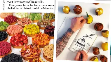 Pastry chef's fruity creations - PressReader