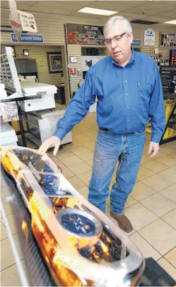  ??  ?? General Manager Chris Simpson and his team at Perfection Truck Parts & Equipment in Oklahoma City have spent much of the past several years expanding the business beyond oil-field equipment.