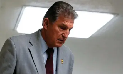  ?? ?? Manchin was also governor of West Virginia between 2005 and 2010. Photograph: Elizabeth Frantz/Reuters