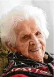  ?? Archivfoto: Marcus Merk ?? Maria Kagerer aus Mering ist mit 108 Jahren gestorben.