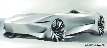  ??  ?? Infiniti Prototype 10