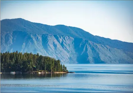  ?? ?? Buy 20 acres of prime real estate in Montana for $590,000. The property comes with a newly built 2,400-square-foot shop. Lake Pend Oreille, Idaho’s largest lake, is just 30 minutes from the property for sale.