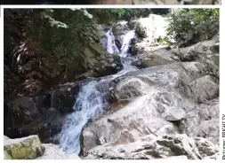  ??  ?? Dangerous: Locals rarely visit the Khun Si falls in Thailand