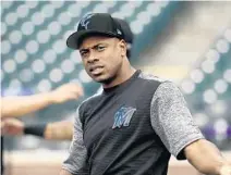  ?? DAVID ZALUBOWSKI/AP ?? Marlins left fielder Curtis Granderson is three away from 1,800 career hits. Granderson, 38, is in his 16th season. Will he be back next year?