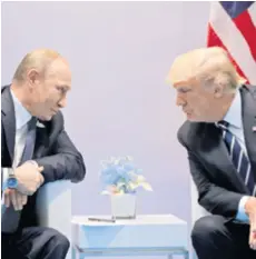  ?? REUTERS ?? Remi s Putinom Summit u Helsinkiju dobro je došao obojici, no čini se da je jedino ovdje bolji posao odradio njegov rival: doduše, Putina još nitko na svijetu i nije nadmudrio