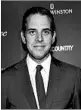  ?? ASTRID STAWIARZ/GETTY ?? Hunter Biden acknowledg­ed that he failed to take into account implicatio­ns for his father’s career.