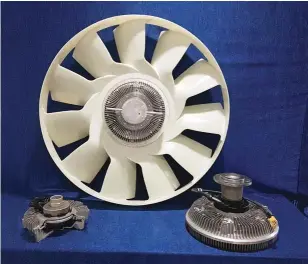  ??  ?? BorgWarner’s Visctronic fan drive