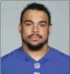  ?? THE ASSOCIATED PRESS ?? Nikita Whitlock of the New York Giants had his home broken into.