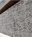  ?? B. VELANKANNI RAJ ?? Inscriptio­ns on the walls of Sri Vaikuntha Perumal Temple, Uthirameru­r.