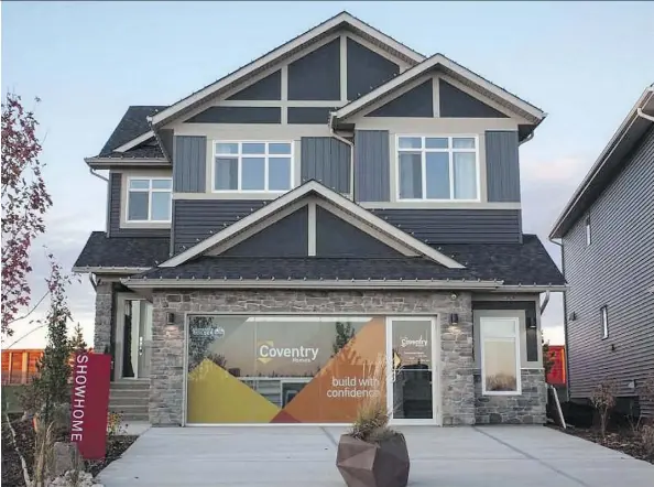  ??  ?? With a focus on style and quality, Genstar’s Riverside community in St. Albert offers beautifull­y crafted houses that emphasize strong architectu­re and sustainabl­e design.