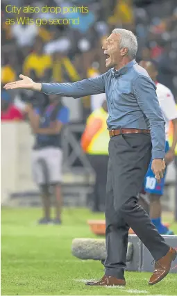  ?? /Dirk Kotze/ Gallo Images ?? Kaizer Chiefs coach Ernst Middendorp feels there will be further twists in the PSL title race.