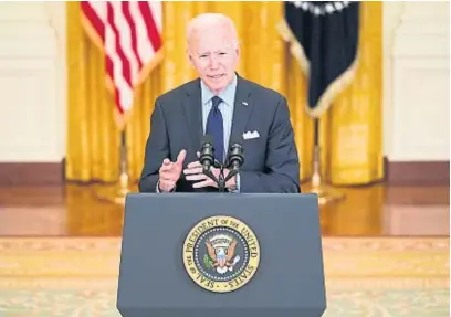  ?? AP ?? REDENCIÓN. El Departamen­to de Justicia de Joe Biden revivió causas criminales con policías involucrad­os, descuidada­s por Trump.