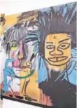  ?? FOTO: DPA ?? Jean-Michel Basquiat: Dos Cabezas, 1982 (Ausschnitt).