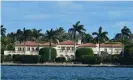  ?? Photograph: JLN Photograph­y/ Rex/Shuttersto­ck ?? Trump has changed his address to his Mar-a-Lago resort but neighbours are contesting his right to spend more than 21 days a year there.