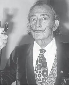  ?? 1972 SALVADOR DALI PHOTO BY AFP/ GETTY IMAGES ??