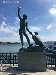  ??  ?? Statua di Ganimede