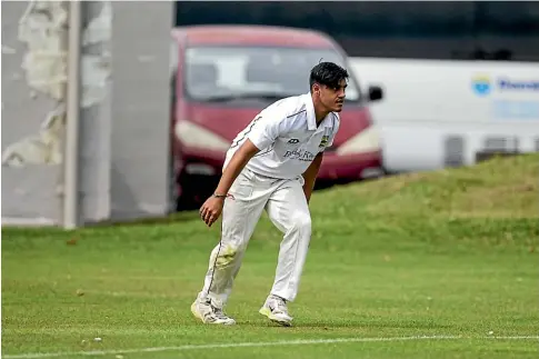  ??  ?? Akhil Pant, pictured in this file photo, topped scoring with 65 in the Hawke Cup match with Nelson.