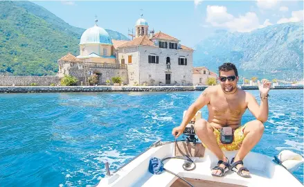  ?? RICK STEVES’ EUROPE ?? At the humble waterfront town of Perast, young men motor tourists out to the island in the middle of the bay.