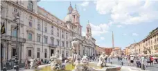  ?? FOTO: DPA ?? Auch nahe der Piazza Navona lockt eine ehemalige Kirche als Schlemmert­empel.