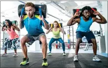  ??  ?? EASING THE LOAD: Gym Group fees are typically £17 monthly
