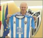  ?? Foto: málaga cf ?? Pepe Mel, presentado ayer