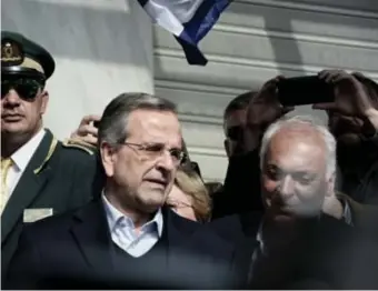  ?? © belgaimage ?? Voormalig premier Antonis Samaras.