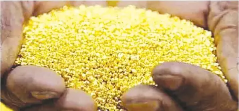  ?? Source : Nigeria Business Informatio­n ?? Gold mining