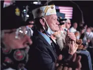  ?? ANDREW HARNI / ASSOCIATED PRESS ?? Supporters wait to hear Pence speak on the third day of the Republican National Convention at Fort McHenry National Monument and Historic Shrine in Baltimore.