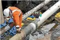  ?? PHOTO: DAN MCGRATH/STUFF ?? A council investigat­ion found the leak was not the fault of either Refining NZ or First Gas.