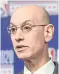  ??  ?? Adam Silver