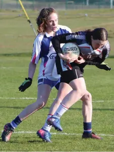  ??  ?? Sligo’s Elaine O’Reilly in action with Waterford.