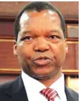  ??  ?? Dr Mangudya