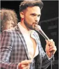  ??  ?? Singer Gareth Gates held a concert in aid of the charity at Revelation in 2018