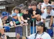  ?? JIM THOMPSON/JOURNAL ?? Manny Ramirez greets fans during his 2009 appearance at Isotopes Park. Alex Bregman’s potential return here this week could feel a lot like then — in more ways than one.