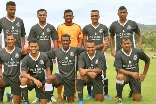  ?? The Press FC football team. Photo: Waisea Nasokia ??