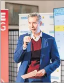  ?? [Klaus Ranger] ?? Vizerektor Markus Fallenböck eröffnet die Messe.