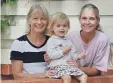  ?? MARK TAYLOR/WAIKATO TIMES ?? Cheryl Buscomb, left, is a key support for her daughter and often looks after Sienna.