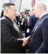  ?? ?? ▮ El regalo de Putin a Kim Jong representa mejoras en la alianza.