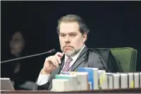  ?? Rosinei Coutinho/STF ?? O ministro Dias Toffoli devolveu nesta semana a vista e liberou para julgamento a questão de ordem que discute o foro