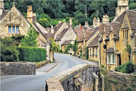  ??  ?? Most wanted: village homes are in high demand, helped by TV shows such as Sarah Beeny’s New Life in the Country, below. Right, Inge Hunter and Jonathan Bramwell